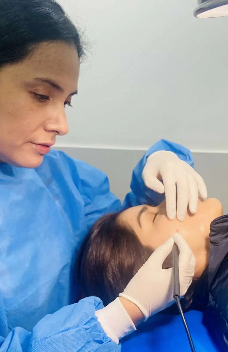 Procedimiento dermatológico